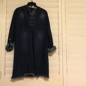 Denim dress